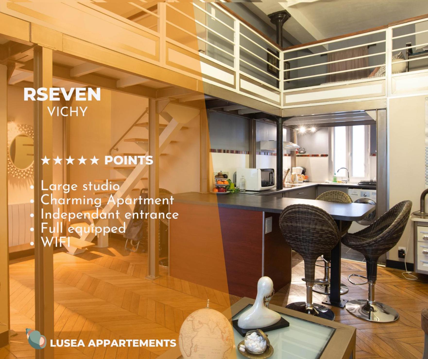 R-Seven - Cosy - Bien Situe Apartment Виши Екстериор снимка